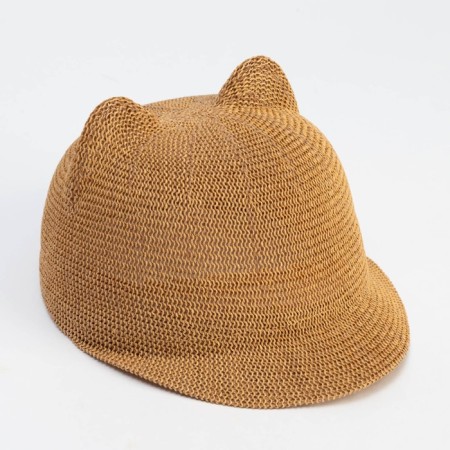 Kepopka wicker for girls minku brown color, rr 50-52