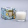 Aromatic candle in a glass "Sandal", mandarin, Garden, jasmine, sandalwood, 60 grams