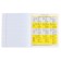 Subject notebook, 48 sheets, cage, English, Erichkrause "BENFORMED", plastic cover silk-screen cover, Bloc Offset 100%, info block