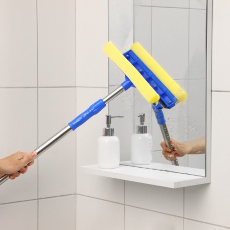 Okloma with a telescopic steel handle and a share of the share, 25 × 7 × 77 (108) cm, foam-1