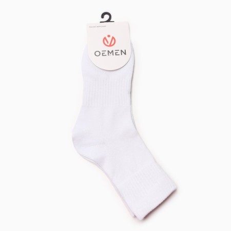 Women's socks, white color, size 36-41-2