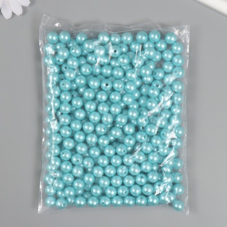 A set of beads "Pearls" d 12 mm, 250 grams, pale blue-2