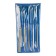 A set of sucking diamond bays 33386-160-he5, P 140, 160 x 80 mm, 5 pcs.