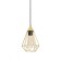 Tarbes chandelier, 1x60W E27