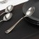 Tablespoon plastic disposable, 17.5 cm, silver color