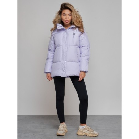 Winter jacket, size 46, purple color-2