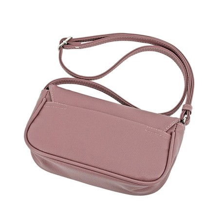 Messenger bag, valve department, powder color 11x20x6cm-2