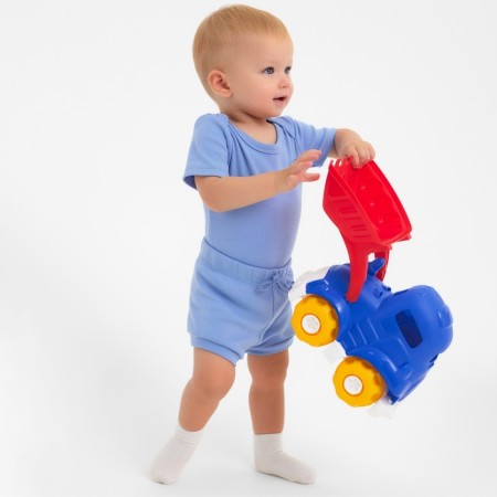 Kit for children (body, shorts) minku, central blue, height 74-80 cm-3