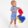 Kit for children (body, shorts) minku, central blue, height 74-80 cm