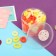 Hair elastic band "Baby" (set of 100 pcs) brightness, 2 cm, mix