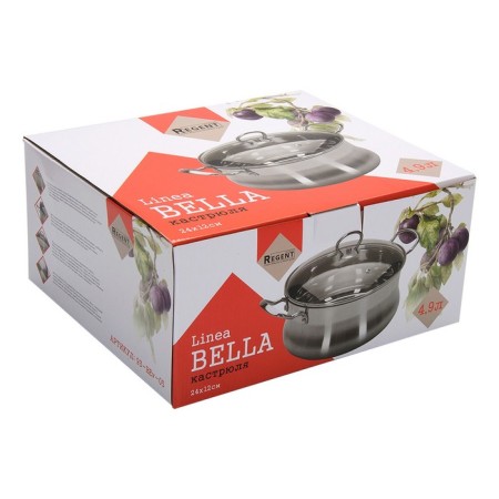 Castle Regent Inox Bella, size 24x12 cm, 4.9 l-1