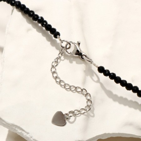 Sicker Shar # 3 "Spinel" Heart, 38 cm + 5 cm extension cord-2