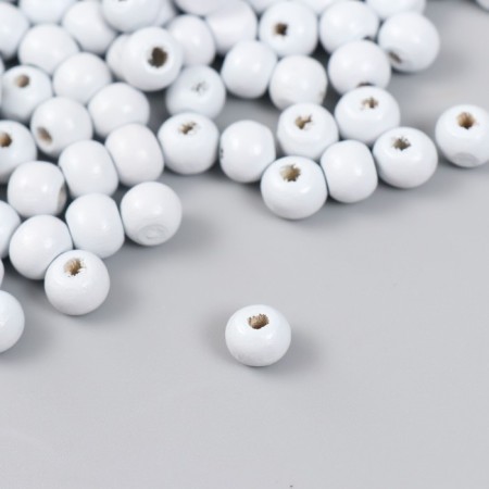 Beads for creativity "Silver-gray" D-0.8 cm, set of 20 g