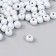 Beads for creativity "Silver-gray" D-0.8 cm, set of 20 g