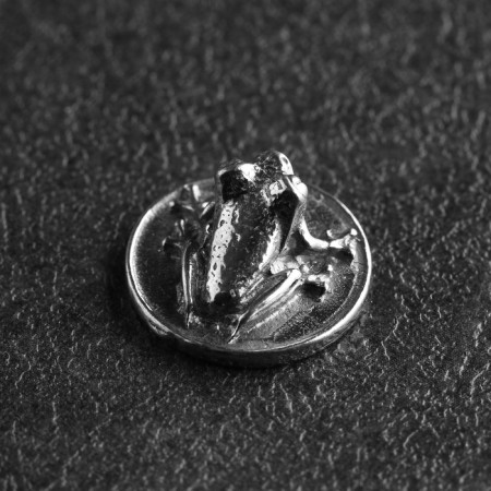 Koshellevka souvenir "Frog", tin, 2x2x0.5 cm-4