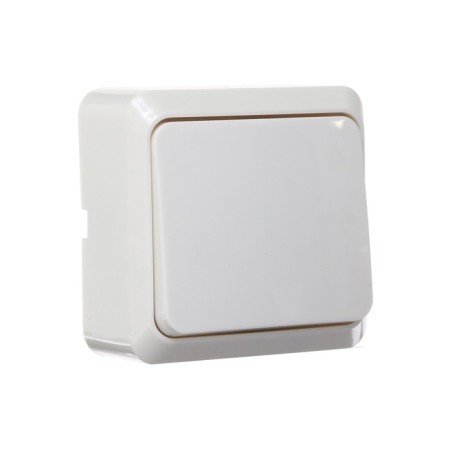 Luazon Lighting "League" switch, 10 A, 1 key, invoice, white-1