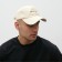 Baseball cap with inscriptions minku is beige color, size 54-56