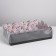 Cookie box, confectionery packaging with PVC lid, Present, 20 x 30 x 8 cm