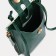 Baby bag on magnet, long belt, green color