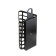 The feeder is steel, triangular, 40 g