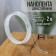 Adhesive tundra tape, transparent, bilateral, 12 mm x 2 m