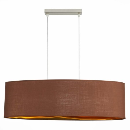 Suspended EVOLUCE lamp. Sle300583-03. Brescia. 3x40 watts, E27, 75x22x22 cm, Nickel color-3