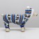 Kombinson "Deer" with a hood, size M (DS 30 cm, og 40 cm, Osh 30 cm), blue