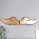 Souvenir Polystone wall decor "Golden Wings" set 2 pcs wing size 18x41x6 cm