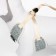 A set with a soft bog "branches", size l, leash 120 x 1.5 cm, og 42-76 cm, gray