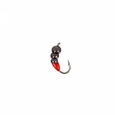 Mormyshka Wolfram Marlin’s Murash No. 3, 4 mm, 1 g, black color, 10 pcs.
