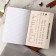 Culinary notebook for recording recipes A5, 48 L soft-tach "Red"
