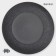 A set of plates of lunch porcelain Magistro Lofty, 6 objects: D = 26.7 cm, black color