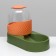 Autonomouser for animals 2.5 l, green-orange