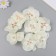 A bud on the leg for decoration "White orchid" d = 5.5 cm