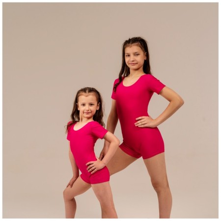 A swimsuit for gymnastics and dancing Grace Dance, p. 30, raspberry color-6