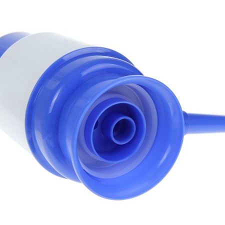 Lesoto mini water pump, mechanical, under a bottle of 11 to 19 l, blue-1
