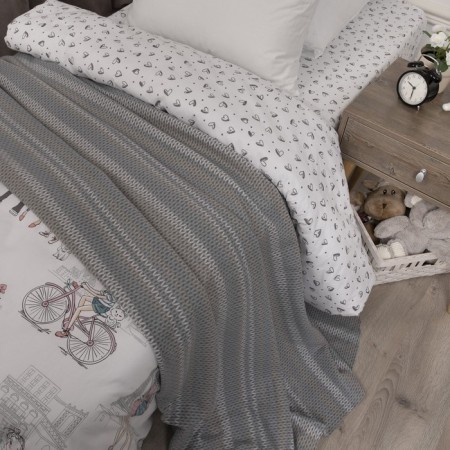 Fleet blanket "Vintage", size 150x200 cm-2