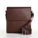 Male bag, brown color