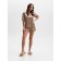 The female set (T -shirt and shorts) KAFTAN VELVET p. 48-50, coffee