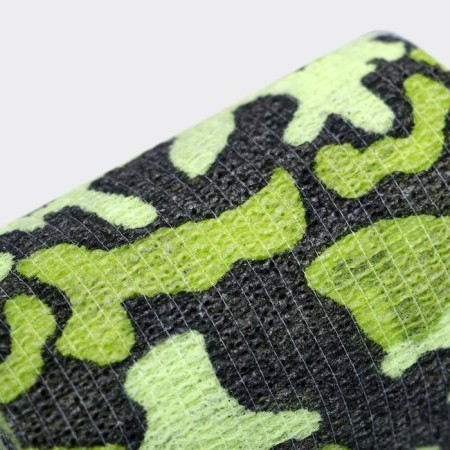 Self -fixing "camouflage", 7.5 cm, max. Extensibility 4.5 m, green-1