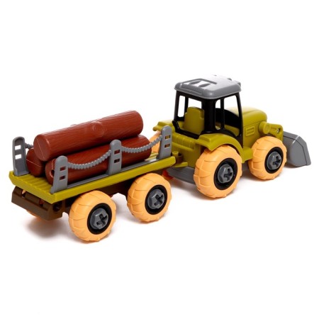 The designer of the screw "Tractor Lesozar", with a screwdriver-4