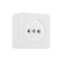 Rosette "Elect" Ra 16-019, 16 A, 250 V, single, open, with a mounting panel, white