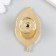Pen for the casket metal "leaf" gold 5.2x2.8 cm