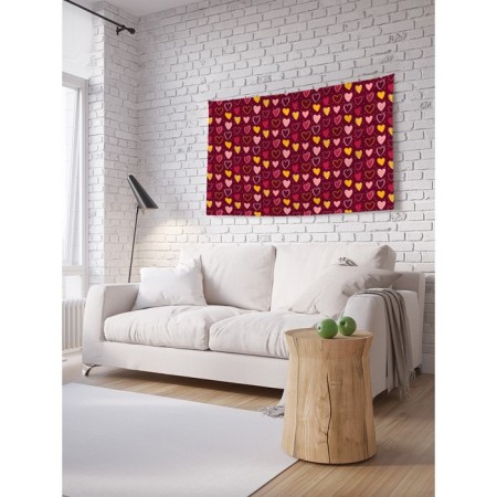 Decorative panel with photo printing "Abundance of love", horizontal, size 150x200 cm