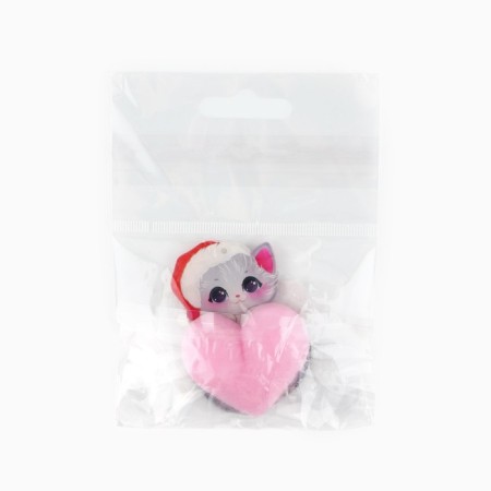 Magnet Antistress New Year's "New Year: Kitten NG", for New Year, 5.3 x 7.3 cm-5