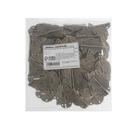 Iron loop, 46x34x0.4 mm, bronze color, 100 pcs-2