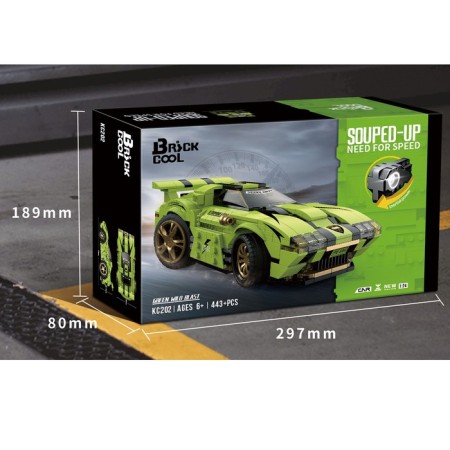 Cycade Race designer, inertial mechanism, 443 parts-4