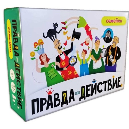 Board game "Truth or action?! Family "