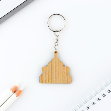 Key keychain "Wooden" St. Petersburg "-3