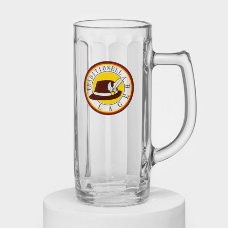 A set of glass glasses for beer “TIME TIME. Crafts Bir ", 500 ml, 570 ml, 580 ml, 4 pcs-2